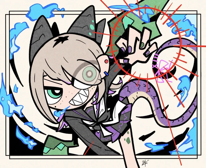 こんなイラスト描いてます❗️
気に入っていただけたら是非フォローお待ちしております✨ 