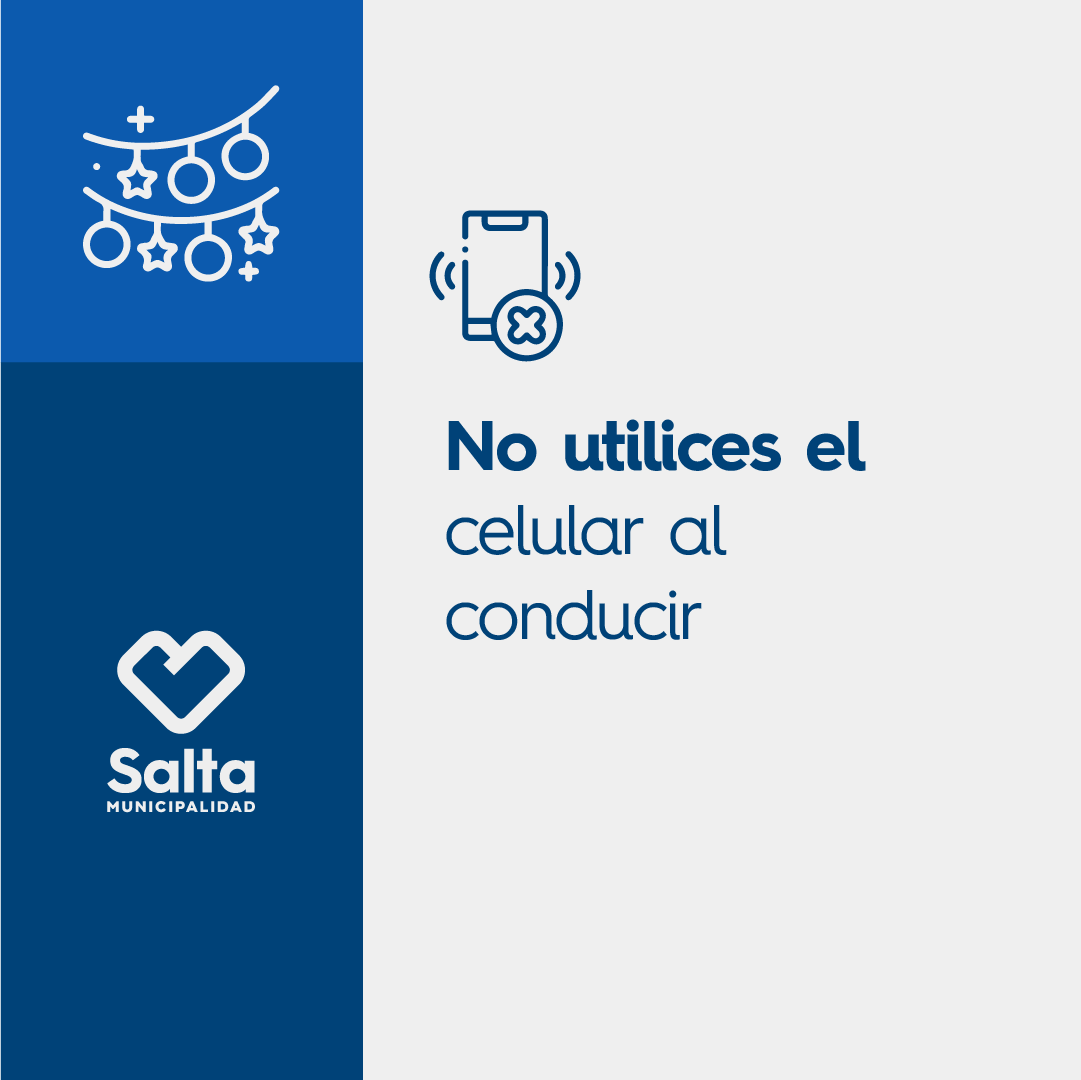 MuniSaltaok's tweet photo. Llegan las fiestas y este recordatorio 👇🏻

Cuídate y cuidá a los demás 🩵 https://t.co/ClBHzA4ESB
