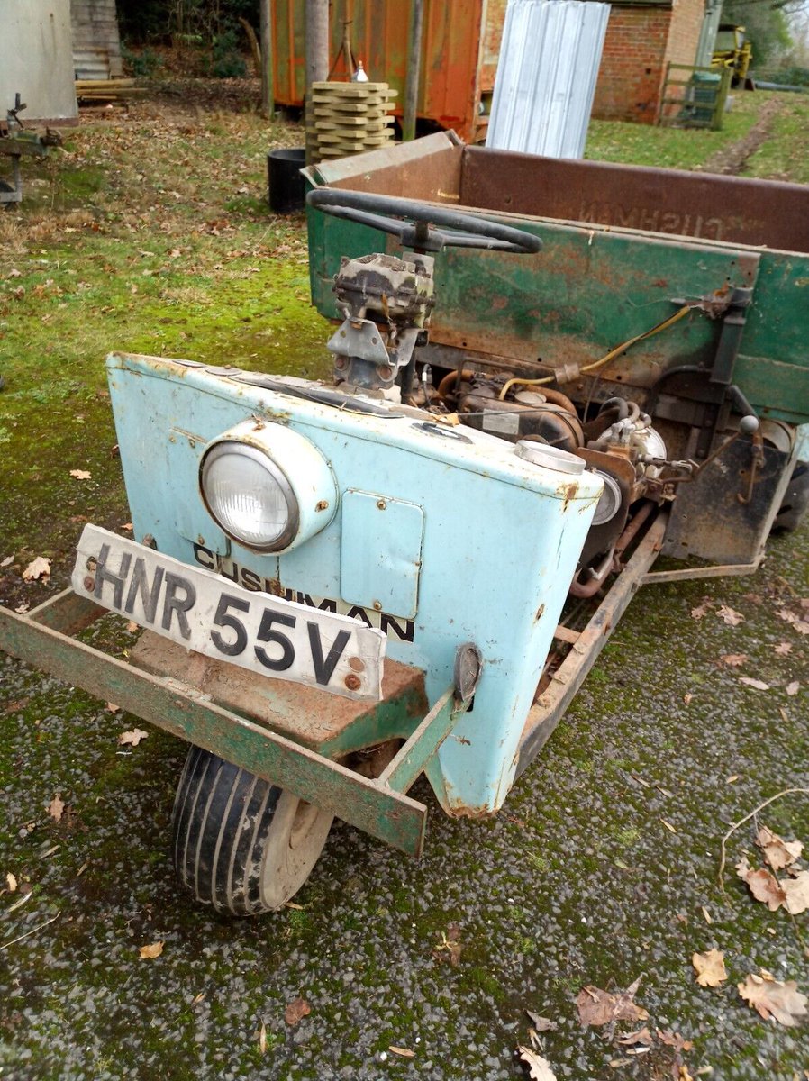 BarnFindsUK's tweet image. Ad:  Cushman 3-Wheeler
On eBay here --&amp;gt;&amp;gt; ow.ly/TvY550QlJp9

 #Cushman3Wheeler #ClassicVehicles #CollectorCars #AutomotiveHistory #RetroRides #VintageRides