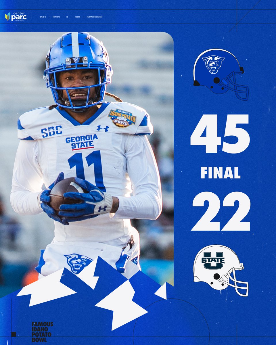 𝐴𝑛𝑑 𝑤𝑖𝑡ℎ 𝑻𝑯𝑨𝑻, 𝑡ℎ𝑒 2⃣0⃣2⃣3⃣ 𝑠𝑒𝑎𝑠𝑜𝑛 𝑐𝑜𝑚𝑒𝑠 𝑡𝑜 𝑎𝑛 𝑒𝑛𝑑 

This victory marks the third straight bowl game win for the Panthers! 

#LightItBlue | #SoundTheHorn