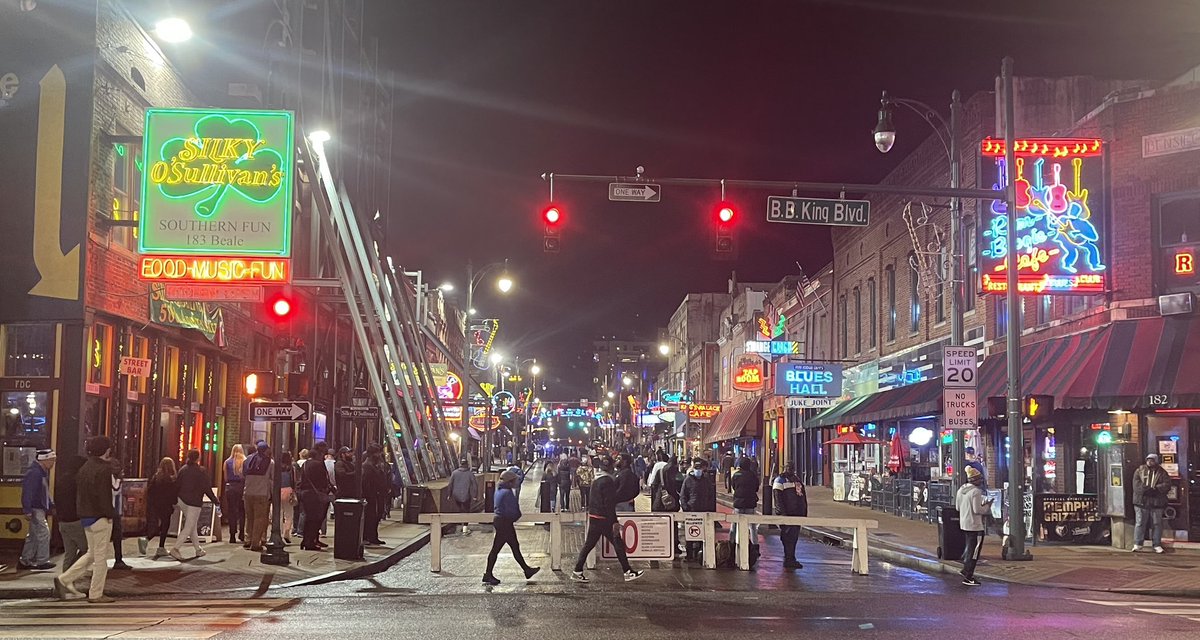 On Beale Street, where music flows,
In Memphis' heart, where rhythm grows,
Neon lights paint the midnight sky,
As soulful tunes start to amplify.
#Memphis #BealeStreet