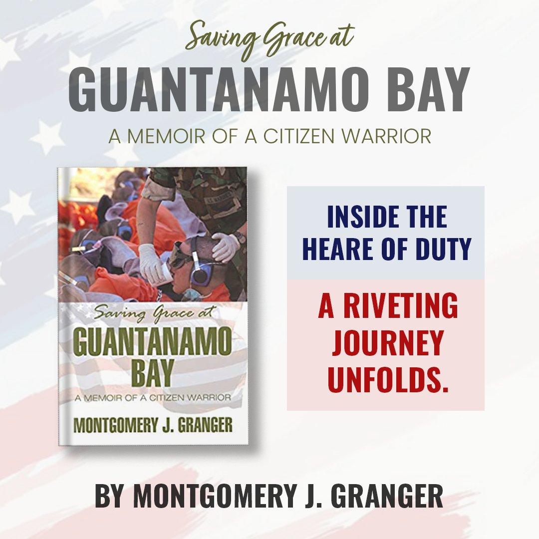 Duty, love, and the thin line between them. Captain @mjgranger1 's memoir is a unique blend of suspense, emotion, and the untold reality of Guantanamo Bay. #MemoirMagic Available on - sbprabooks.com/montgomeryjgra…