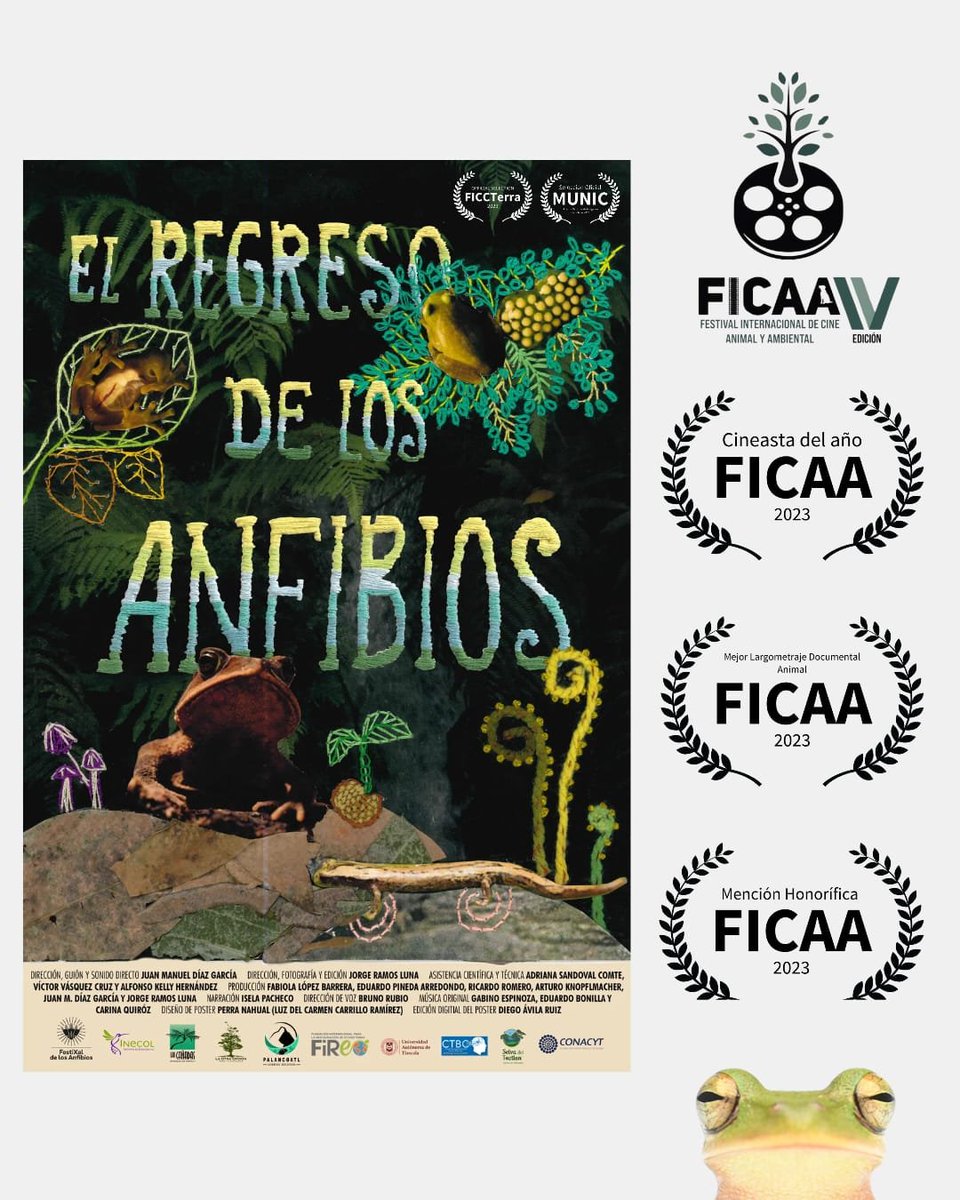 Orgullosa por los reconocimientos a los realizadores y la colaboración entre <a href="/inecol/">INECOL</a> y <a href="/FundacionFire/">Fundación Internacional Restauración Ecosistemas</a> , documental completo: youtube.com/watch?v=8ISi0D…