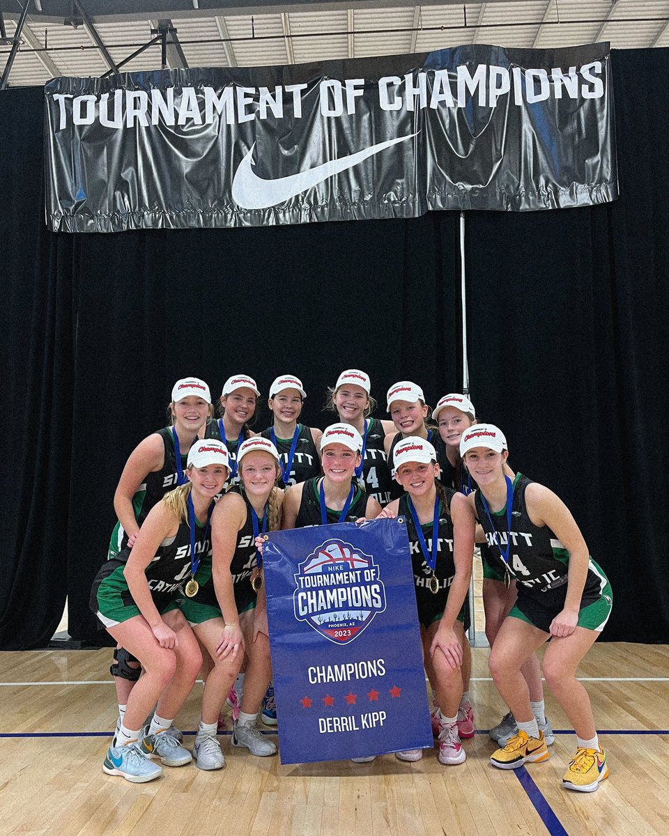 Skutt Catholic wins it in the Derril Kipp division at the TOC!! #NIKETOC