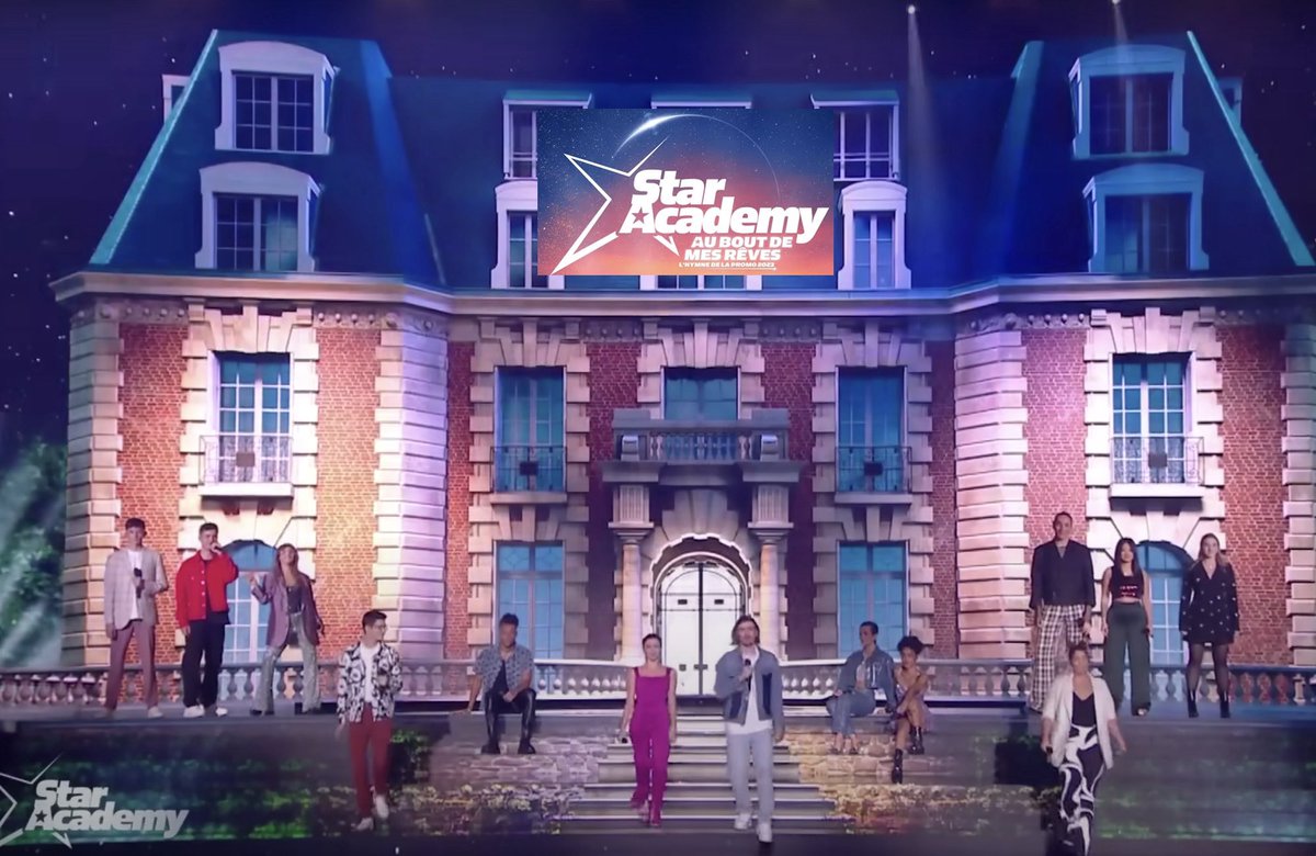 jupothieroff's tweet photo. Un excellent prime des retrouvailles ce soir sur @TF1 lors de la saison 2023 de la @StarAcademyTF1. Beau papa @nikosaliagas tu gères tjrs les aléa du direct pour ta 10ème saison de cette sublime émission #StarAcademy #nikos avec également @mathieuvergne https://t.co/vmfVTIStSC