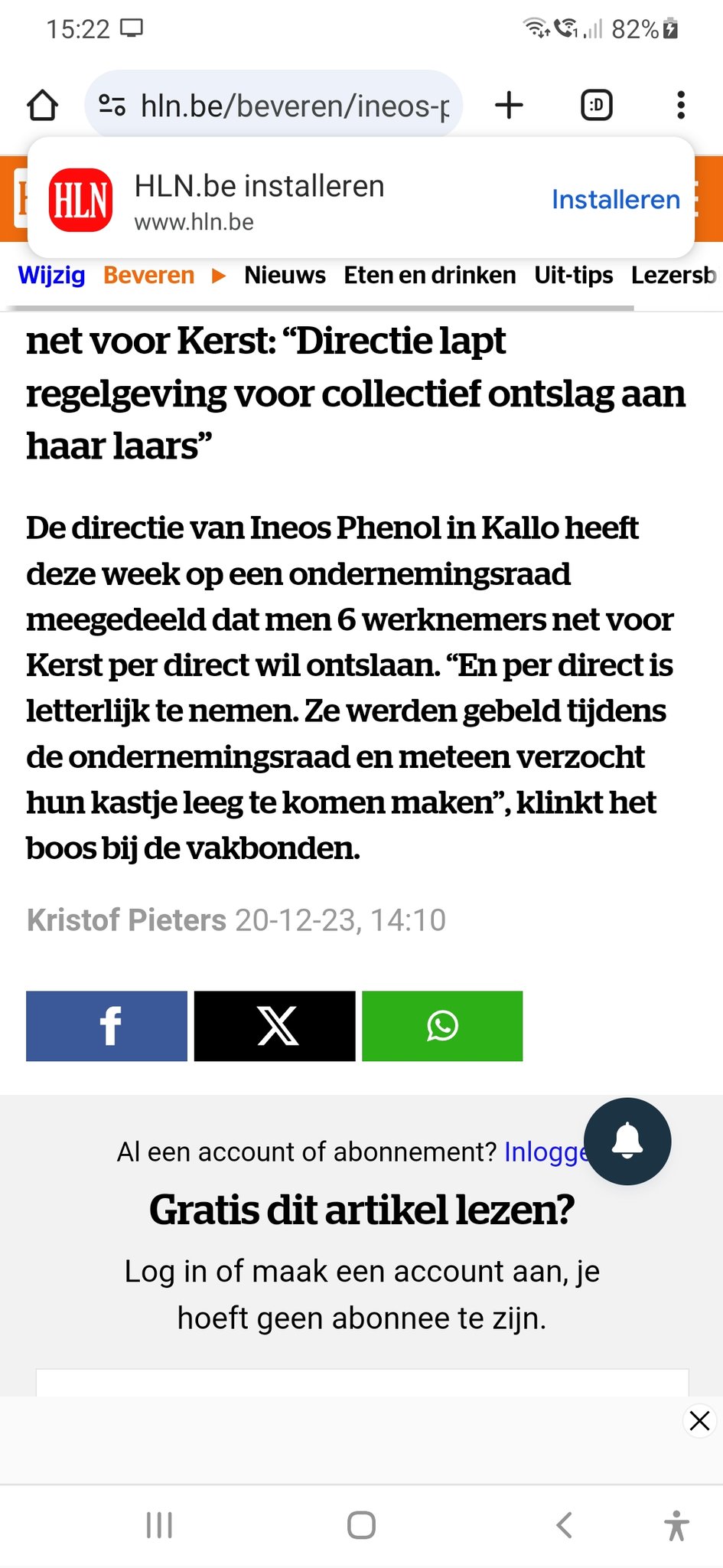 2 pic. @a_standaert @FKeuleneer @Bart_DeWever @deafspraaktv Ik zou maar eens wat ander nieuws lezen dan propaganda voor Nva/Ineos. Er regenen ontslagen as we speak en de chemie in A'pen zit al 5j in de problemen met banenverlies. Project one erbij brengt amper extra personeel op voor Belgie. Dit is nog maar het puntje van het geheel https://t.co/LgqN13UJqn