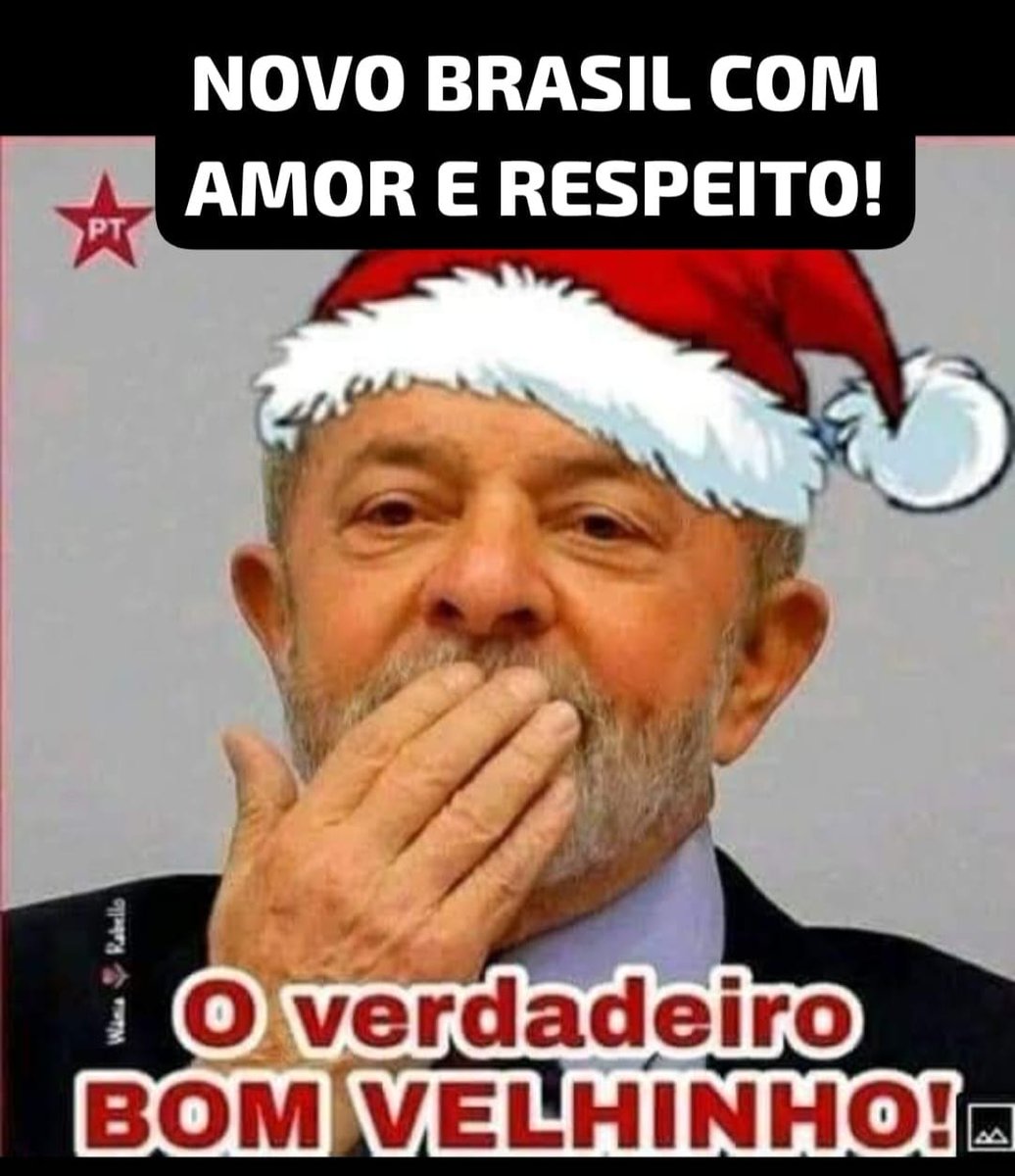 Em mensagem de Natal, Lula pregará união entre os brasileiros e aponta 2024 como ano de colher o que foi plantado. Assim como na reunião, o pronunciamento também deve lembrar o (08/01/2023), quando golpistas atacaram as sedes dos Três Poderes, em Brasília.
#LulaEstadistaMundial