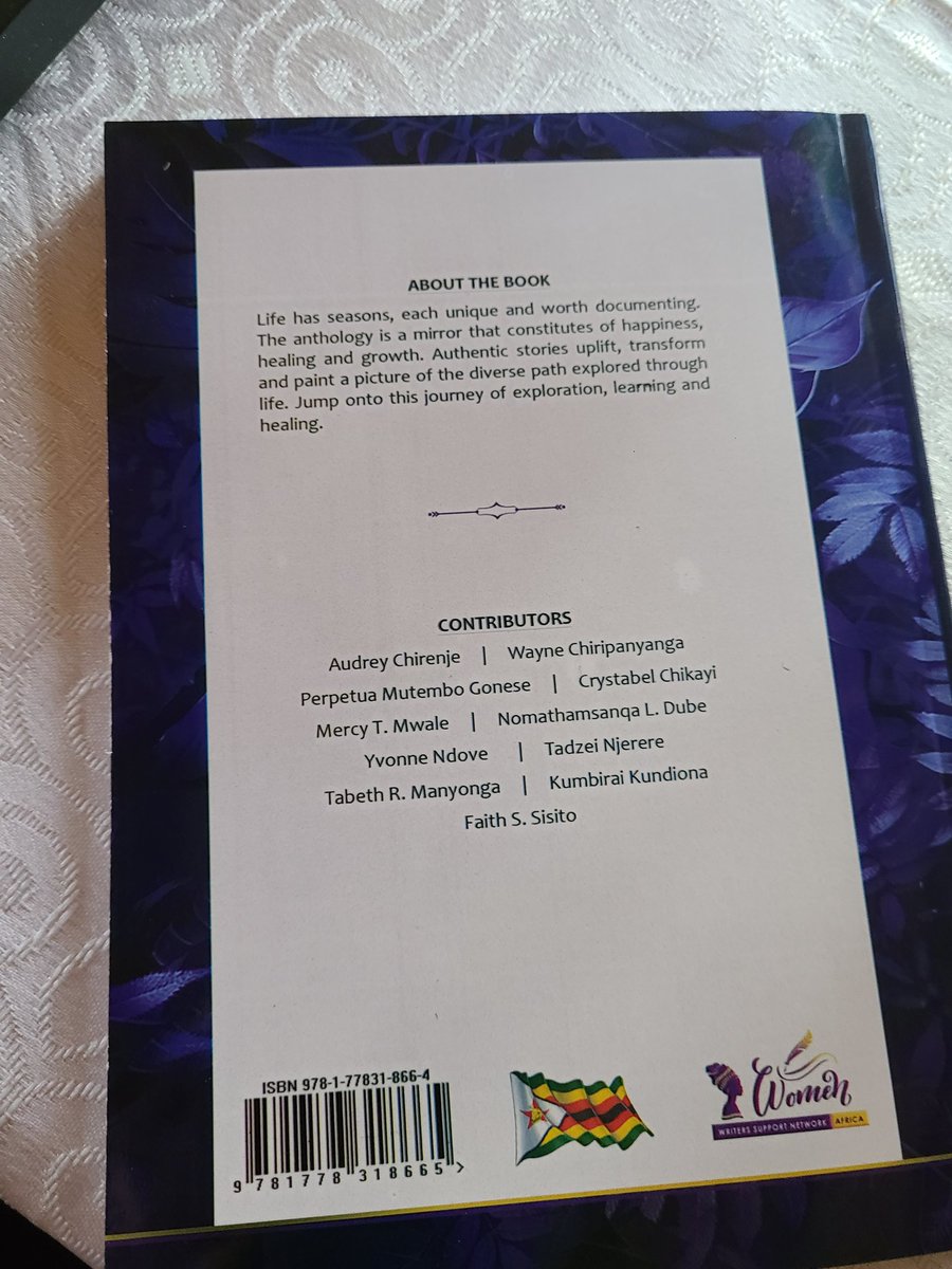 anchirenjethe's tweet photo. Congrats to Women Writers Support Network Africa &amp; Sympathy Sibanda on their Seasons 2 Anthology Book launch. My short story 'The End Was Always In Sight' is dedicated to my late sister MK Chirenje. Sympathy believes in bleeding on paper and the cathartic healing effect. https://t.co/2JcNPBcOg4