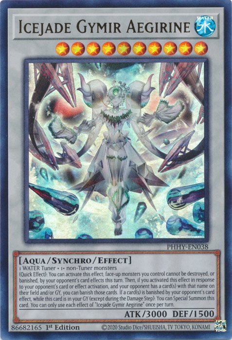 1789. Icejade Gymir Aegirine

First released in Japanese in 2022 and in English in 2023 

#MerryChristmasEve!
#YuGiOh