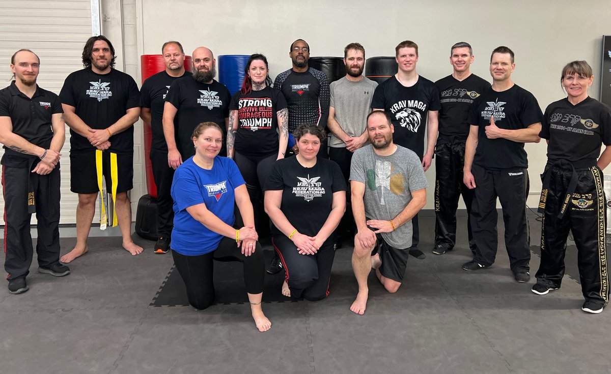 TriumphMA's tweet image. Congratulations to everyone that tested for new rank in Krav Maga at Triumph Martial Arts!
#kravmaga #selfdefense #cliveiowa