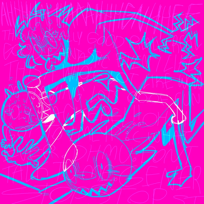 CW: Eyestrain

Guess who listened to godweensatan today. I did. I can't get enough of those guys. Here's what I drew :-D 