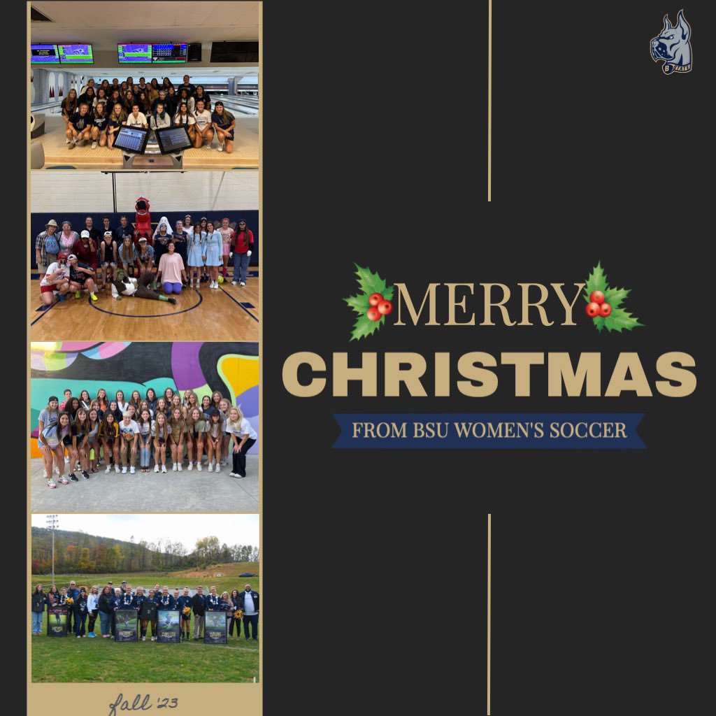 Happy Holidays and Merry Christmas to all! 

Your BSU women’s soccer team sends you best wishes in the festive season!