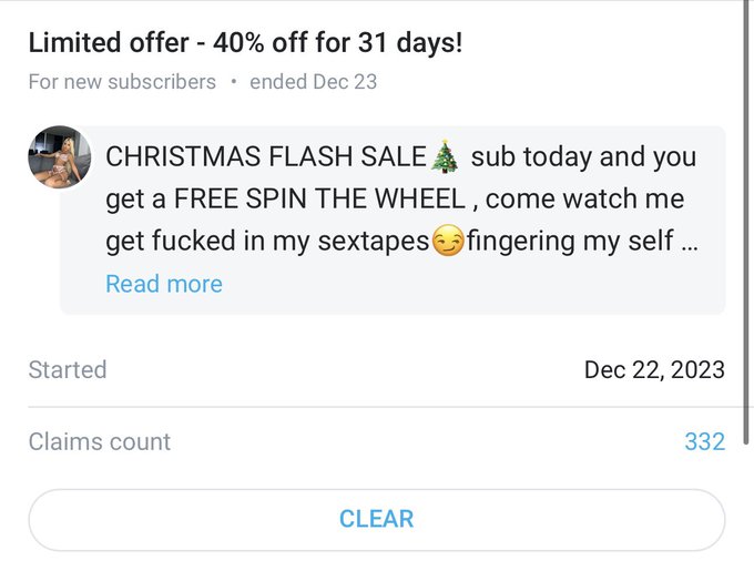 Wow 300+ subs in just a day🤩 come claim your spot before I end my Christmas sale guys!! https://t.co<a href="/tag/creamfields"class="tags"><span>#creamfields</span></a>