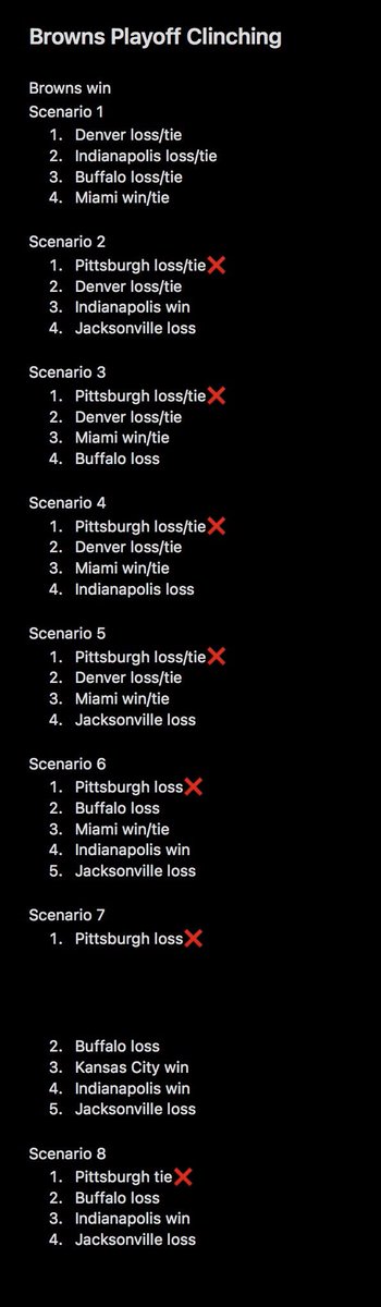 Well. The Bengals didn’t feel like helping the #Browns tonight.