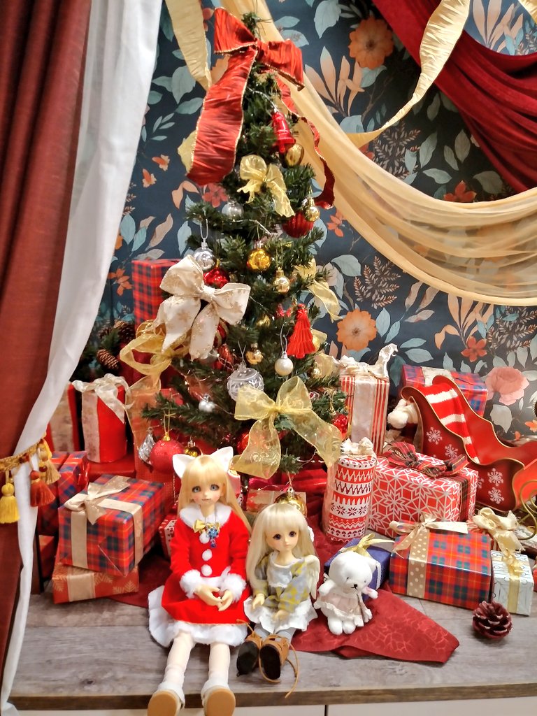 Biwakodoll's tweet photo. おはようございます。今日はお里（京都）と大阪へ遊びに行きます。ひよりちゃん、凛里香ちゃんも一緒です。昨日は病院で行けんかったので…。今日も１日楽しく過ごせますように。
#びわこ家のドール達　#sd76　#sdm48　#幼天使美加 https://t.co/YFl8K3kasj