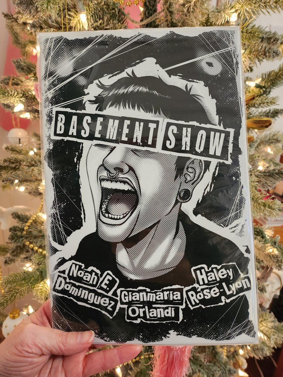 haleyarose's tweet image. BASEMENT SHOW comp arrived just in time for Christmas 🥰