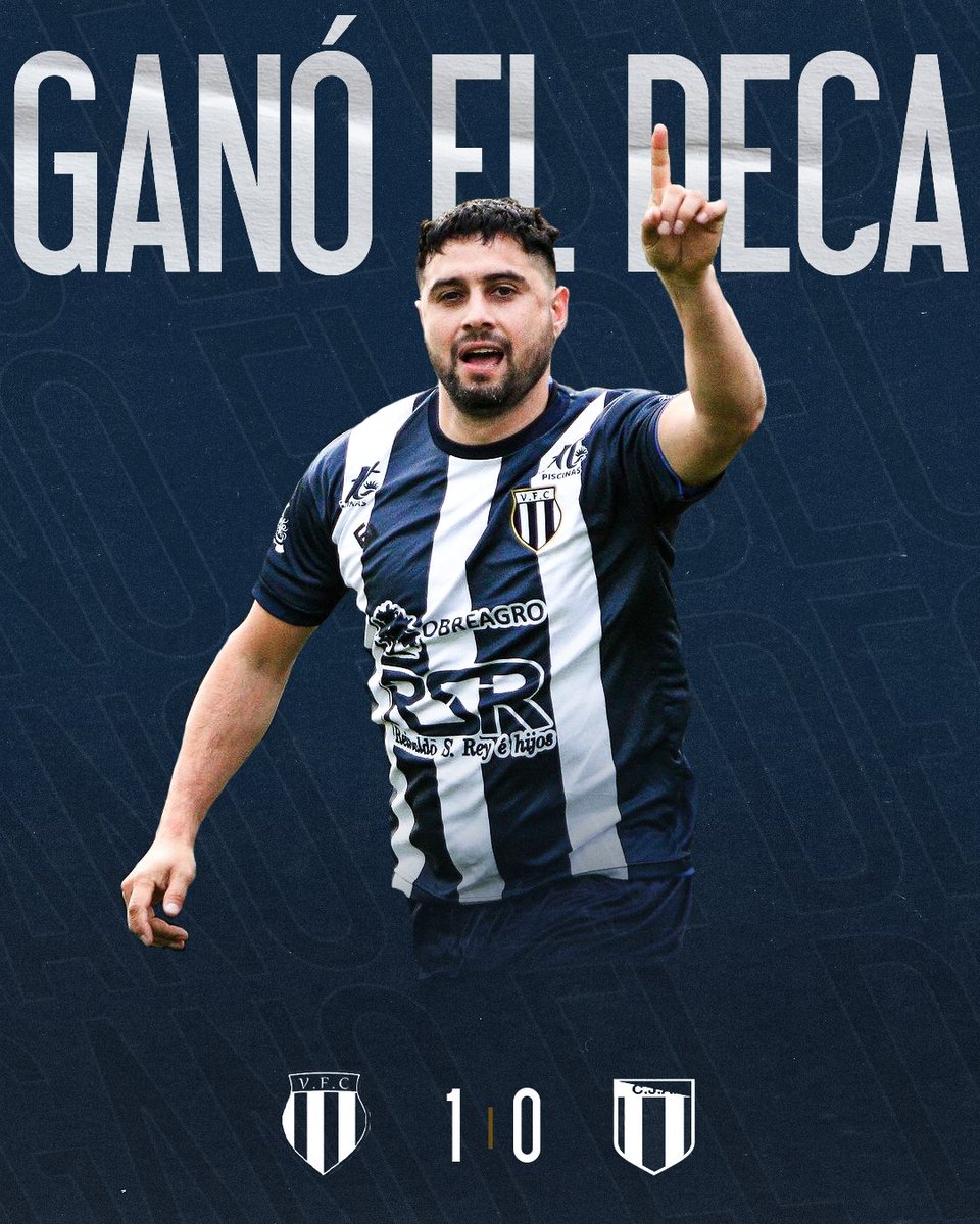 ¡GANÓOOO 𝗩𝗜𝗔𝗠𝗢𝗡𝗧𝗘! 

👉 Viamonte 1 - Alsina 0
⚽ Gonzáles.

#𝘝𝘢𝘮𝘰𝘴𝘿𝙚𝙘𝙖 👊💙