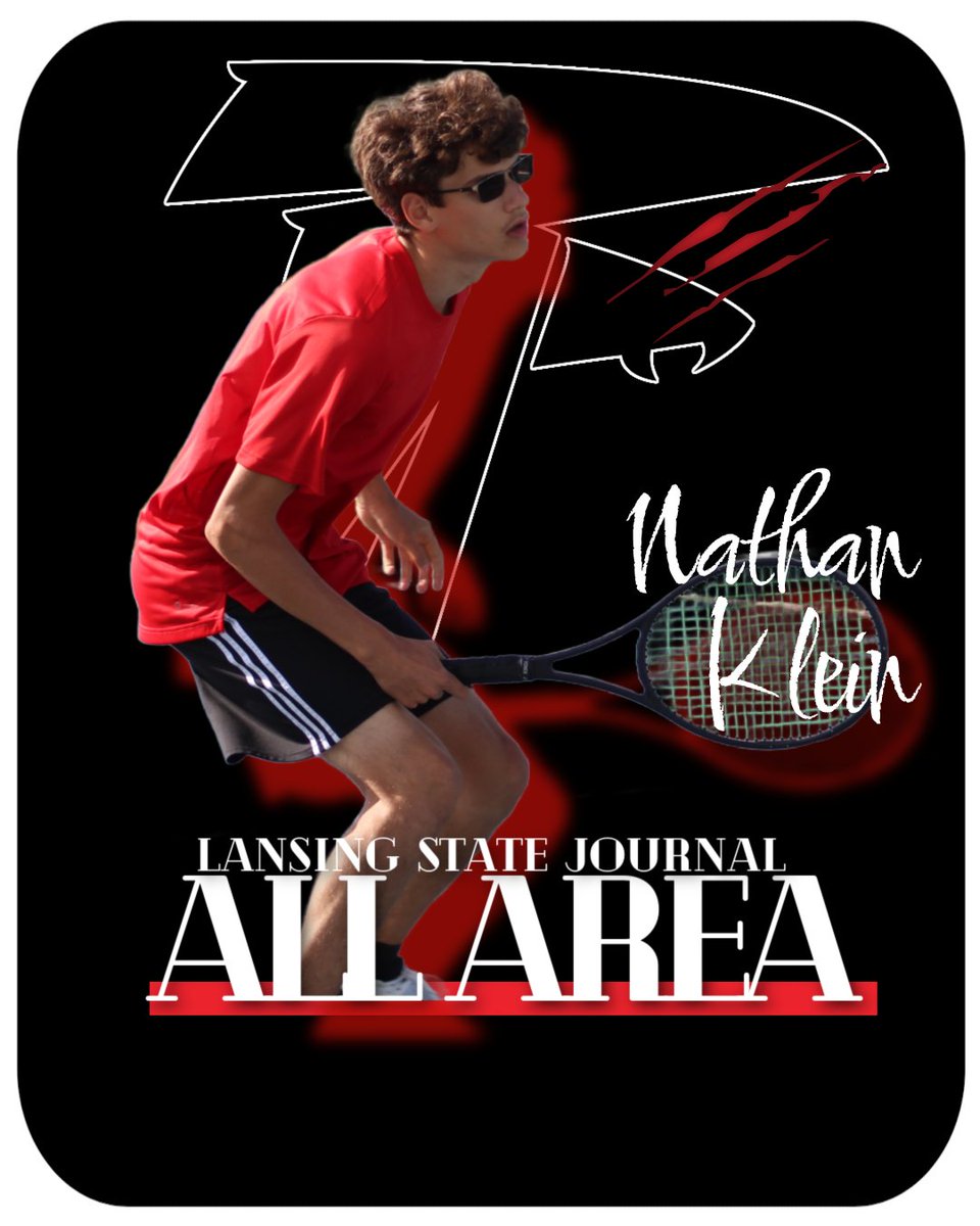 StJohnsSports's tweet image. Congratulations to our Redwing Boys Tennis players on their Lansing State Journal All Area selections!
All Area Singles
Logan Nobach
All Area Doubles
Nolan Sanders / Nathan Klein