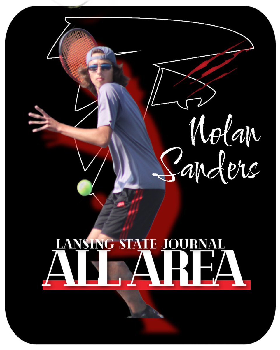 StJohnsSports's tweet image. Congratulations to our Redwing Boys Tennis players on their Lansing State Journal All Area selections!
All Area Singles
Logan Nobach
All Area Doubles
Nolan Sanders / Nathan Klein