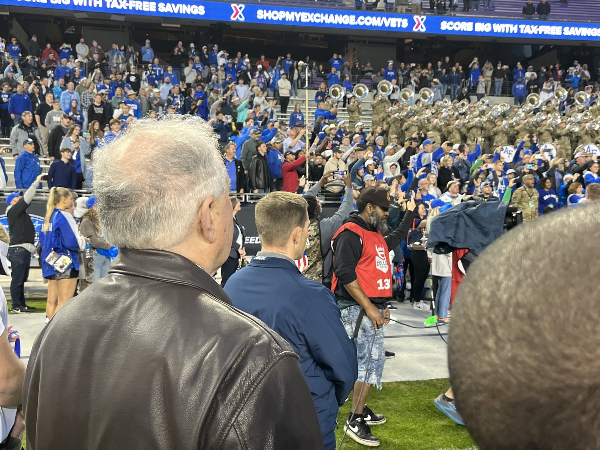 It’s final! 31-21 Air Force. Your 2023 Armed Forces Bowl Champs 🏈