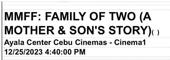 Alden_Charities's tweet photo. 🎄It’s almost Christmas! One day to go before #FamilyOfTwo
We are giving away FREE TICKETS for 2 in these Ayala Malls cinemas: (random raffle)

Glorietta
Feliz 
Ayala Center Cebu

Just reply
“Mine” + your cinema of choice

#ALDENRichards 
@aldenrichards02 
@familyoftwofilm https://t.co/PuIy2ipUcu