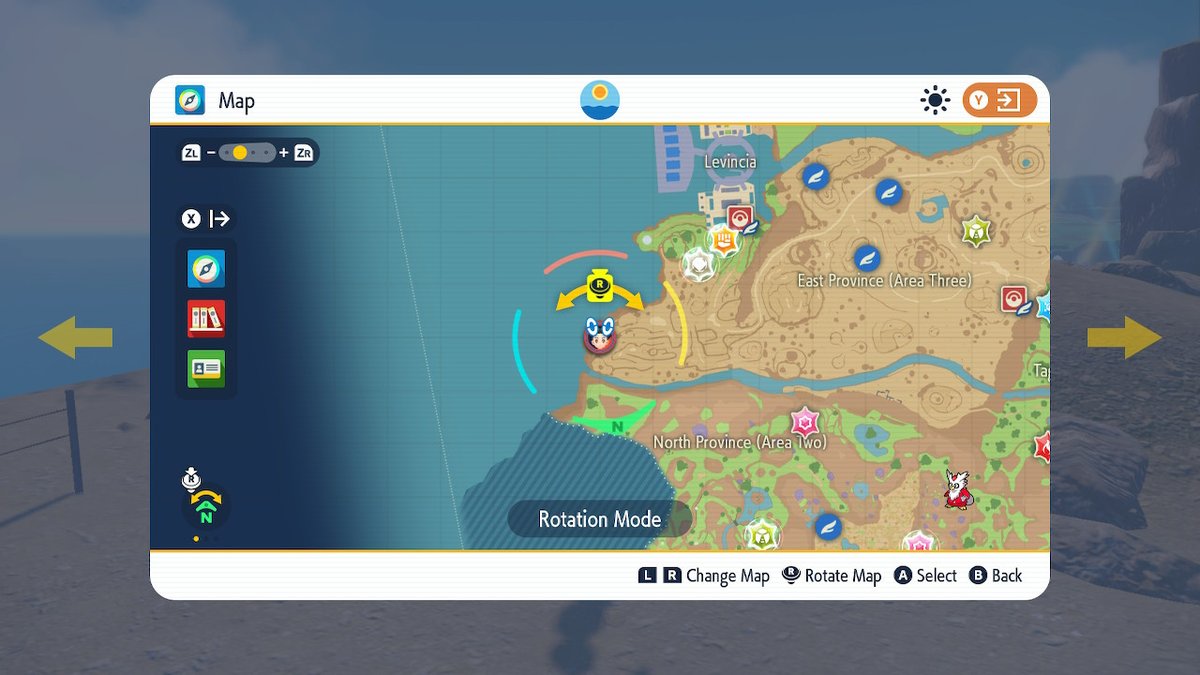 pkmngamer89's tweet photo. Entei location.
#PokemonScarletViolet #NintendoSwitch https://t.co/TTHhkO629z
