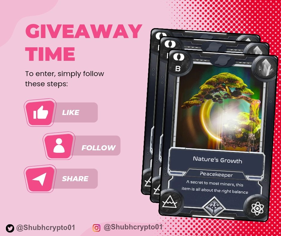 shubhcrypto01's tweet image. #ChristmasGiveaway 

We are doing 3x Nfts Giveaway 🔥
3x Winners 🏆

1⃣Follow me @shubhcrypto01
2⃣Like &amp;amp; Reweet.
3⃣Tag 3 friends
4️⃣Turn on Notification Bell 🔔

#WAXP  #Giveaways #WAXNFT #NFTdrops #NFTCollection #btc     #bullrun #waxp #holloween #Airdrops #Christmas #BTCETF