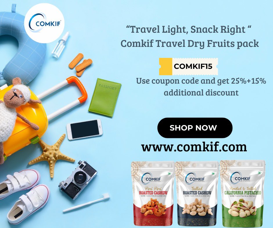HelloComkif's tweet photo. Happy Christmas and Travel season sale . Get 25% + 15% additional discount on premium dry fruits. Order now . https://t.co/xFxwYNAWYn   #Christmas #holiday https://t.co/ur7VNEtwy8