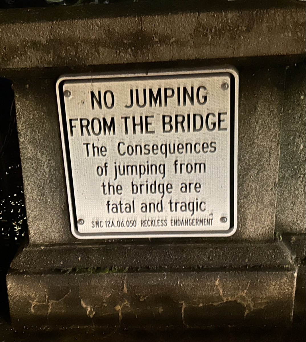 Rick Burton (@realrickb) on Twitter photo You know how I like unusual signs, right? Never seen this one before. What % of readers would not be convinced? You know how I like unusual signs, right? Never seen this one before. What % of readers would not be convinced?