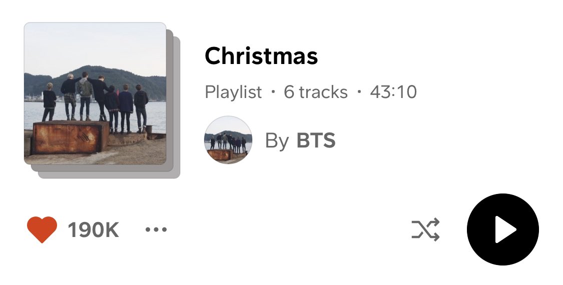 今年もバンタンのクリスマスソング聴くためにサウンドクラウド開くよ𓂃𖢔꙳𐂂𖥧𖥧
on.soundcloud.com/y4Lj3Yi1tUY238…