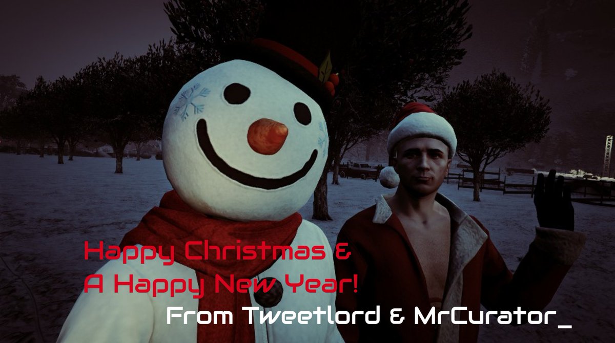 Thinkmotion__'s tweet photo. Merry Christmas from yours truly &amp; @Tweetlord_8 https://t.co/fm4Y0hsXq8