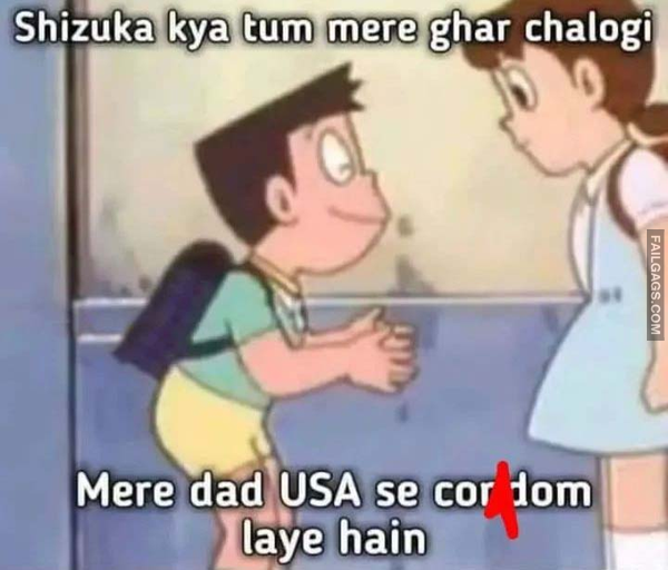 Shizuka kya tum mere ghar chalogi Dirty Indian Memes #funny #memes