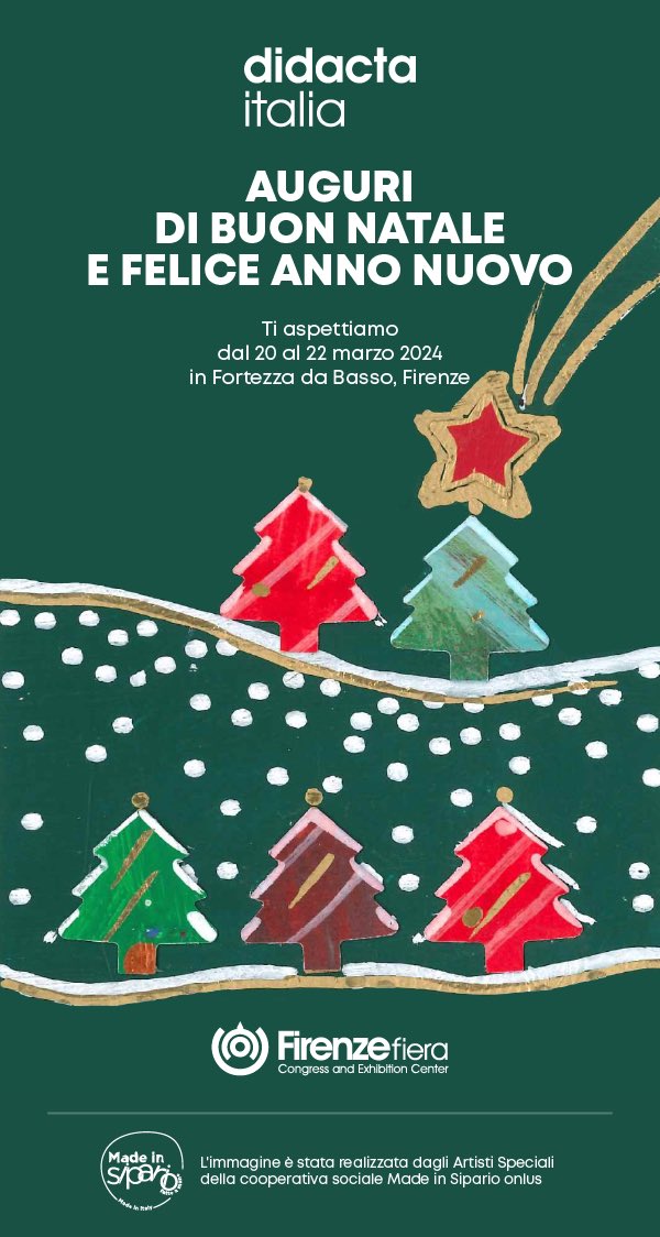 Buone Feste da noi di <a href="/FieraDidactaITA/">FieraDidactaOfficial</a> 😘