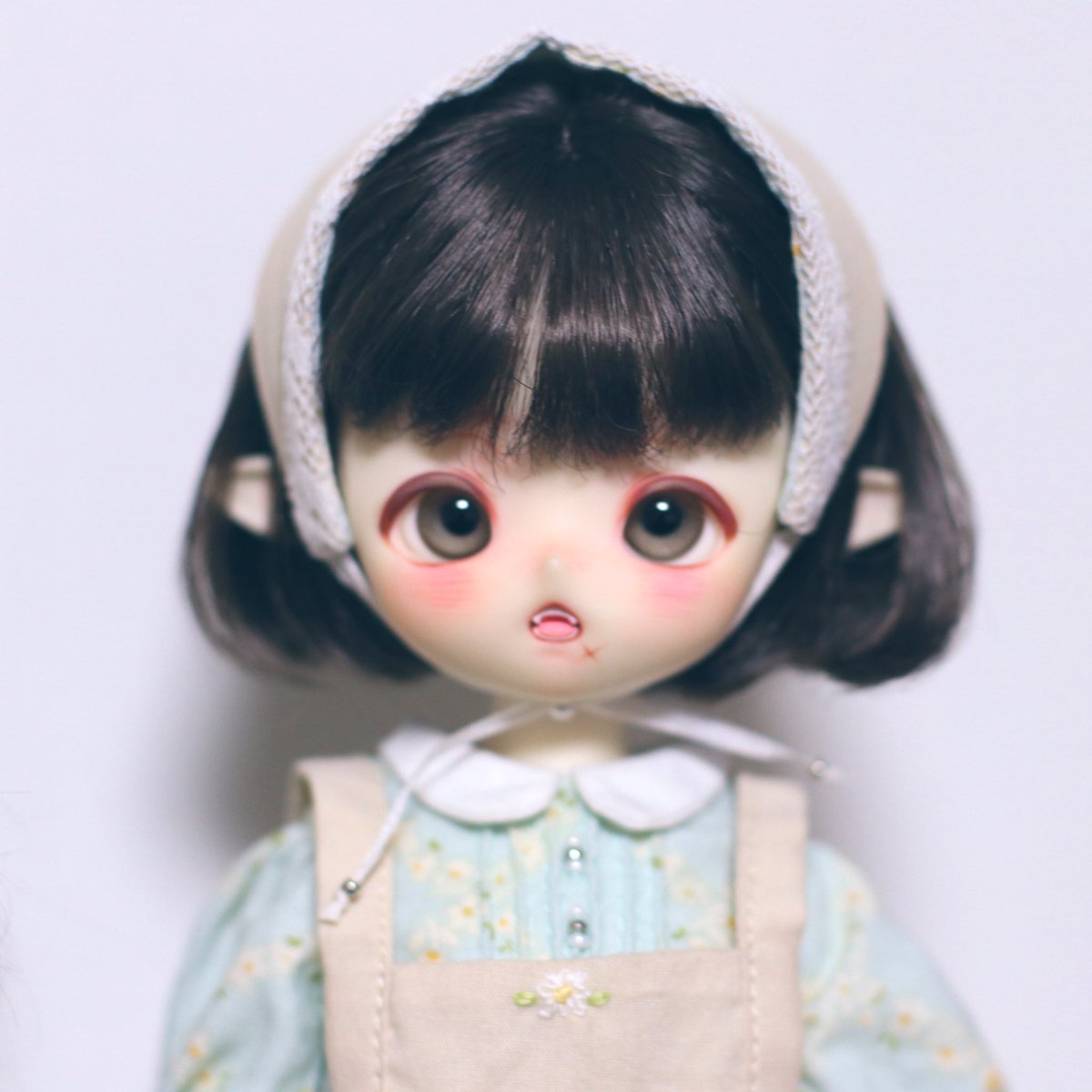 고유 안구 사이즈 큰 거 사서 끼워주니까 아주 그냥 천사애오 (ˊo̶̶̷ᴗo̶̶̷`)