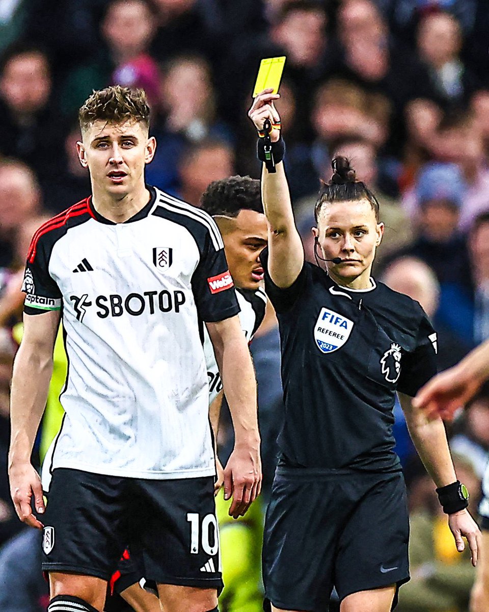 HerGameTooUSA's tweet photo. December 23, 2023 - Another historical day in football - Rebecca Welsh is the first female referee to officiate a @premierleague fixture! Well done Rebecca! #HerGameToo #Trailblazer #historymaker https://t.co/yAqeJTRUJy