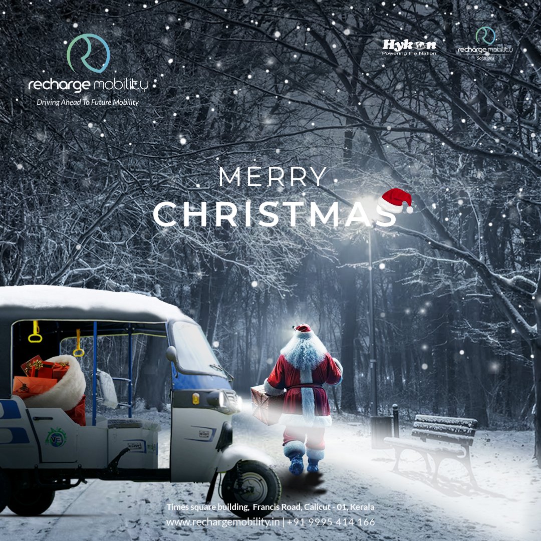 #TogetherWeGrow #ElectricMobility #HykonElectricAutoHetto #ElectricAutoHetto #ElectricAuto #ElectricAutoRickshaw #AutoRickshaw #Auto #ThreewheelerElectricAuto #Rechargemobility #Calicut #Kannur #Malappuram #wayanad #kasaragod
#TogetherWeRise #MerryChristmas #Xmas