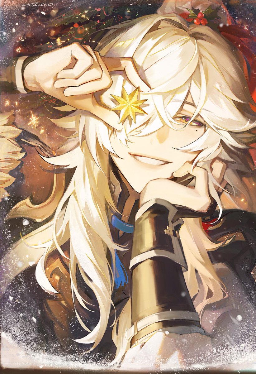 mochaqiaokeli's tweet image. make a wish🎄
#崩坏星穹铁道  #HonkaiStaiRail
#银枝#饮月#景元#刃