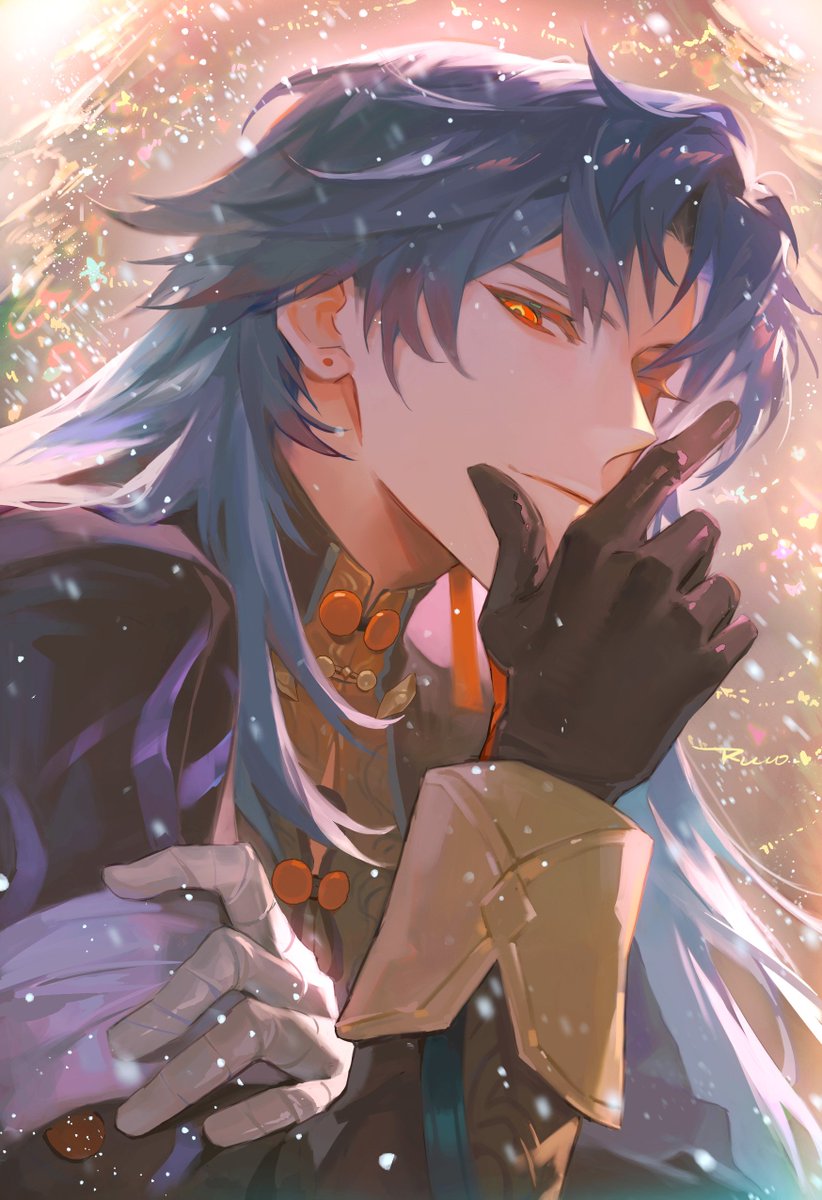 mochaqiaokeli's tweet image. make a wish🎄
#崩坏星穹铁道  #HonkaiStaiRail
#银枝#饮月#景元#刃