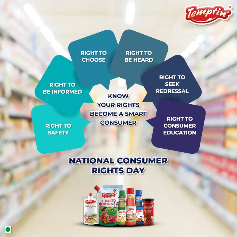 Informed consumers make better choices. Shop with confidence and be aware of consumer's rights! 💪 

#Temptin #ConsumersRight #KnowYourRights #FoodRights