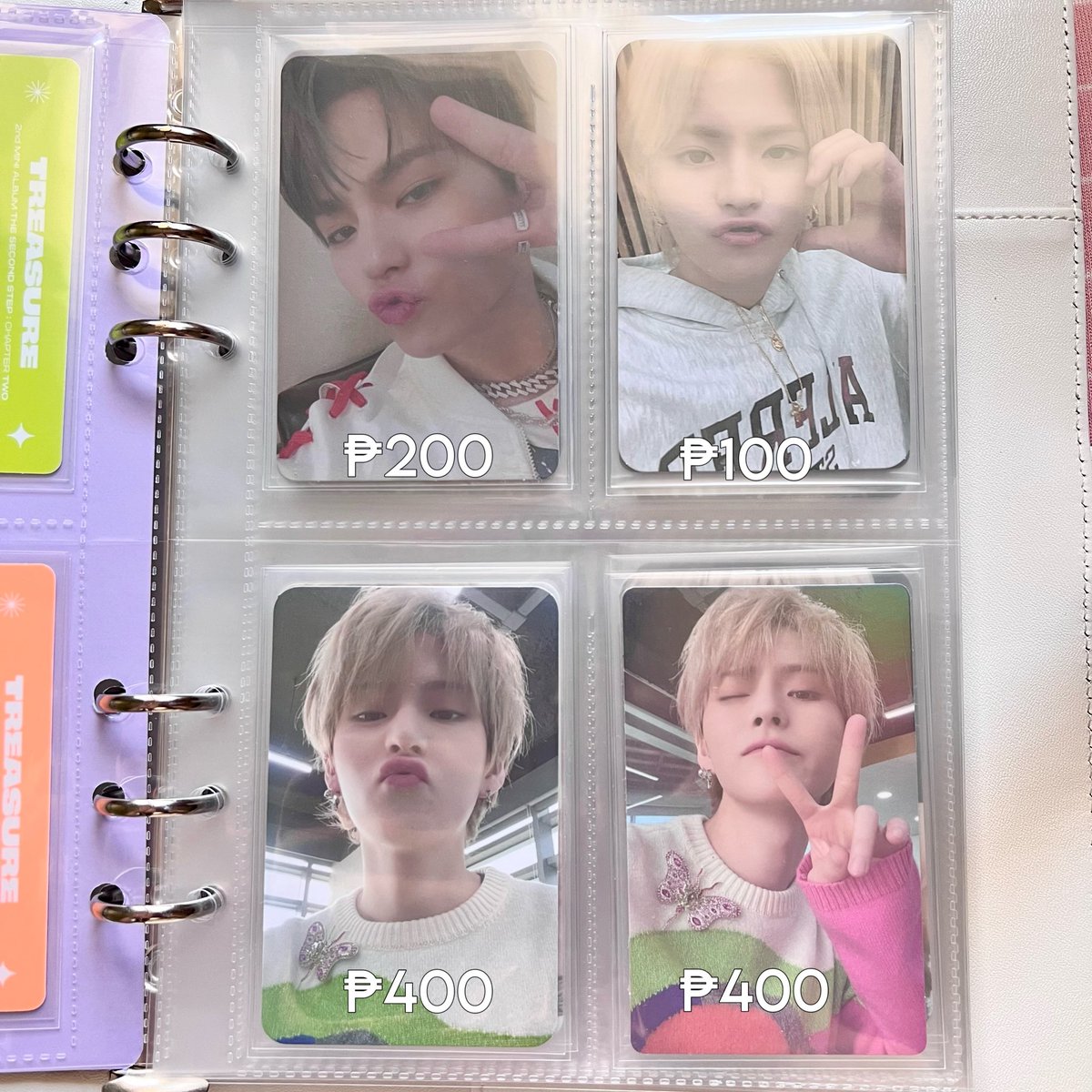 jaenoricart's tweet photo. wts lfb treasure ph

   ⟢ yoshi photocards (all onhand)

       •    must get 2+ pcs 
       •    payo / 2 days
       •    reply / dm to claim
  
t. weverse pob pre order benefit noot noot mem kit taipei singapore manila jakarta hong kong fansign event asia tour https://t.co/HPP2vjL6Ye