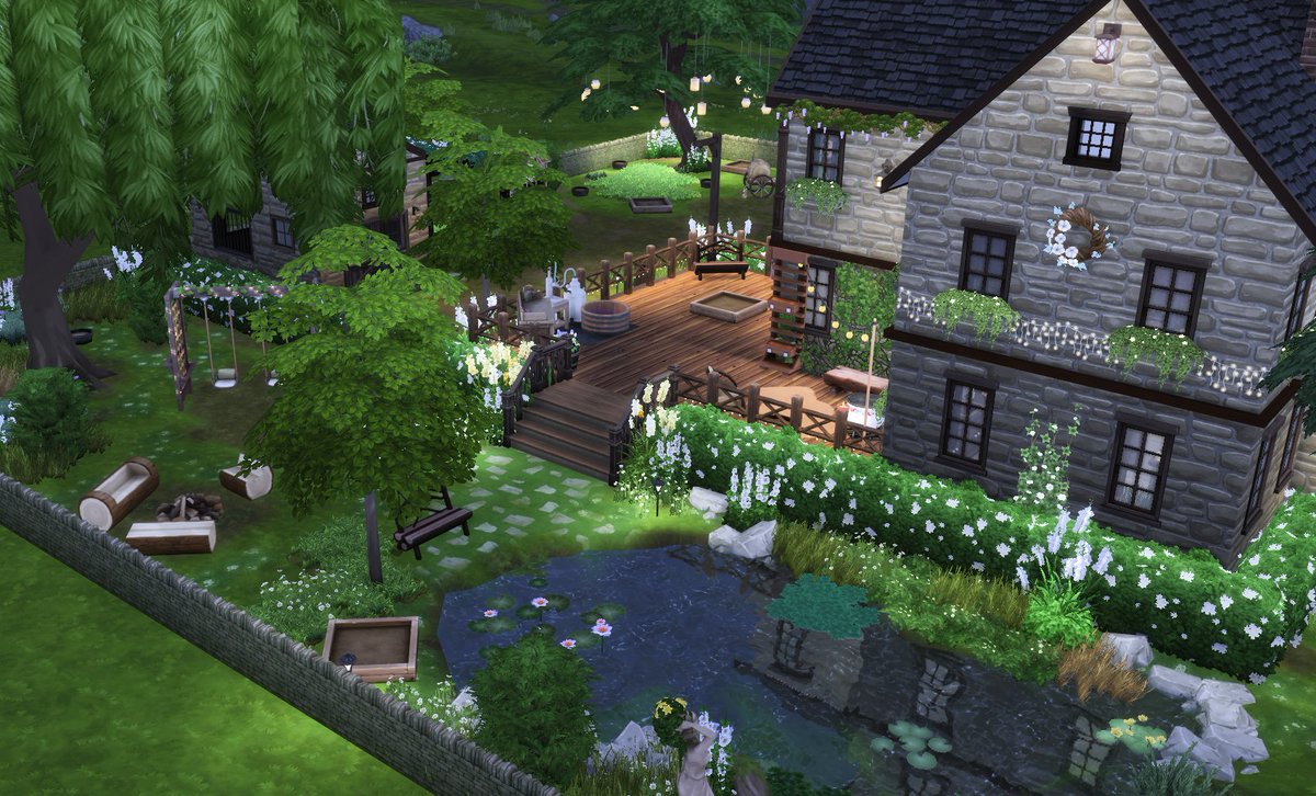 DarthSamii's tweet image. The furnished version of my magical cottage is now finished and available for download on the gallery!
Gallery ID: DarthSamiii
#TheSims4 #ShowUsYourBuilds
