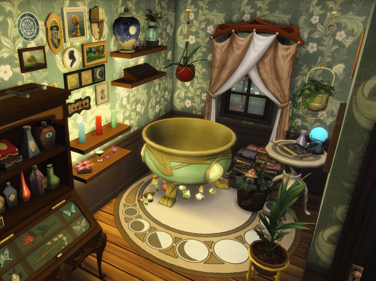 DarthSamii's tweet image. The furnished version of my magical cottage is now finished and available for download on the gallery!
Gallery ID: DarthSamiii
#TheSims4 #ShowUsYourBuilds