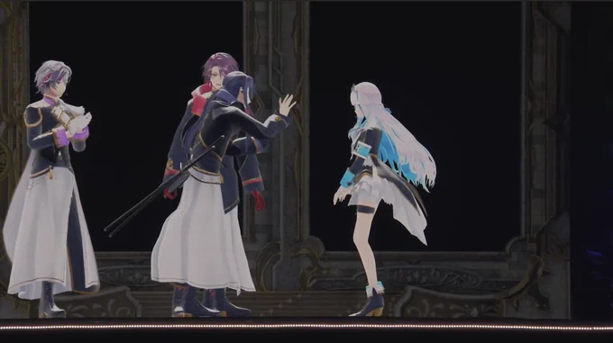 #SYMPHONIA_Day2 ちょっと待って目が足りない。4枚目は順番すっ飛ばされた皇女様 