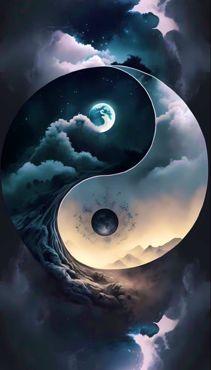 '🔮 El yin y el yang, símbolos fundamentales en la filosofía china, representan la dualidad complementaria en el universo. El yin es la pasividad y la oscuridad, el yang es la actividad y la luz. Juntos, forman un equilibrio armonioso. #YinyYang #FilosofíaChina'