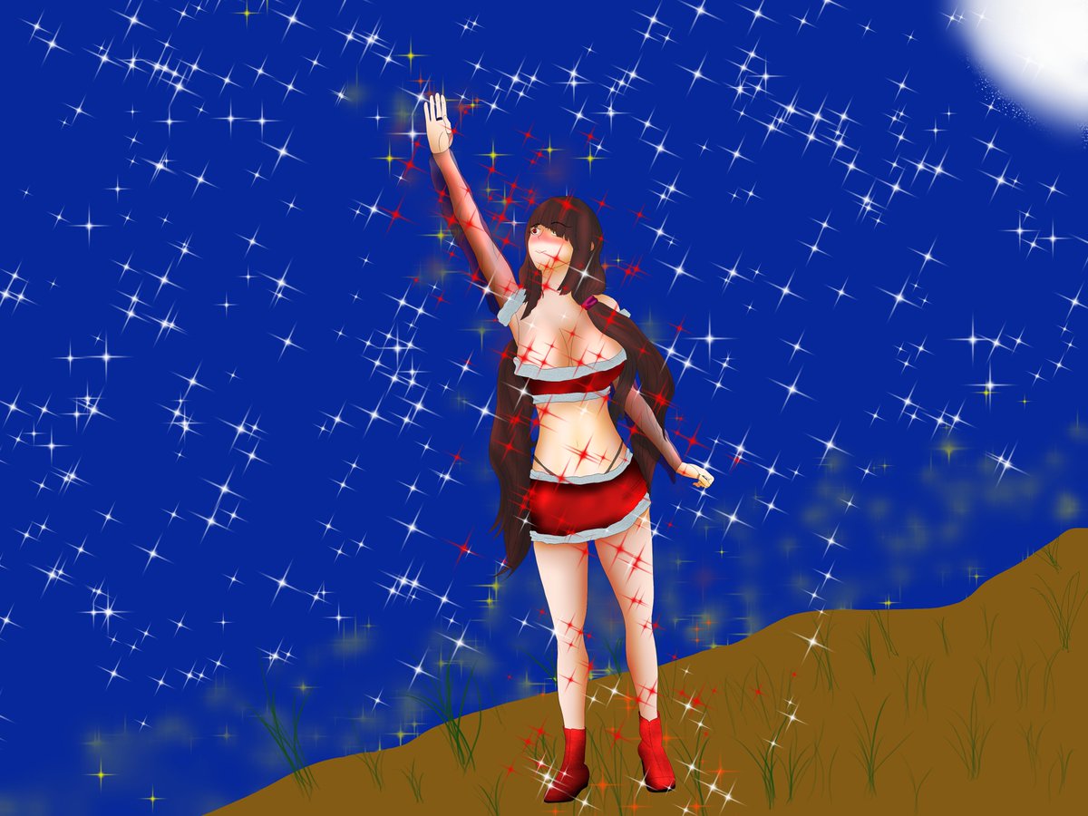 AkanGenaro's tweet photo. una kurumi navideña por las fechas https://t.co/0wxTCTTsQH