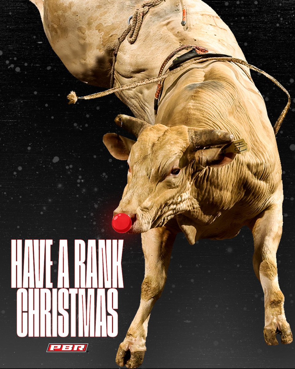 From all of us at the PBR, have a holly jolly RANK Christmas.