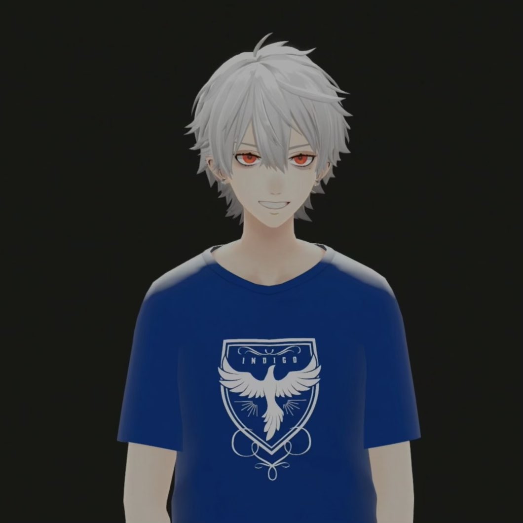 葛葉(にじさんじゲーマーズ) 「ぱっと見はいつもと同じに見えて髪がめちゃめちゃ美しくなっていたよ… もーあの毛束」|葱麻のイラスト