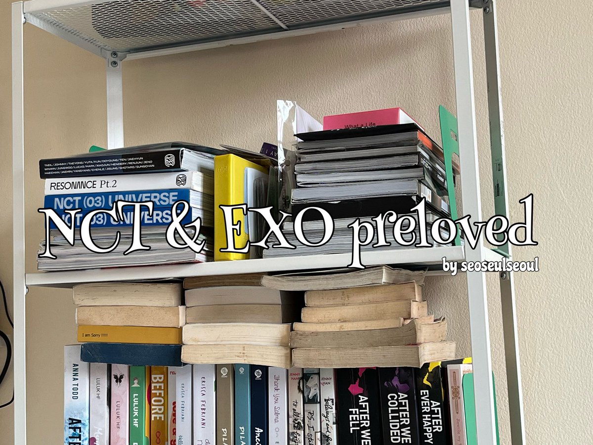 msseoseulseoul's tweet photo. NCT &amp; EXO (jakarta) preloved a thread! 

wts wtb wtt exo nct 127 dream jakarta jkt album photocard pc sticker postcard lightstick ls kpop https://t.co/aKAitZQ0nz