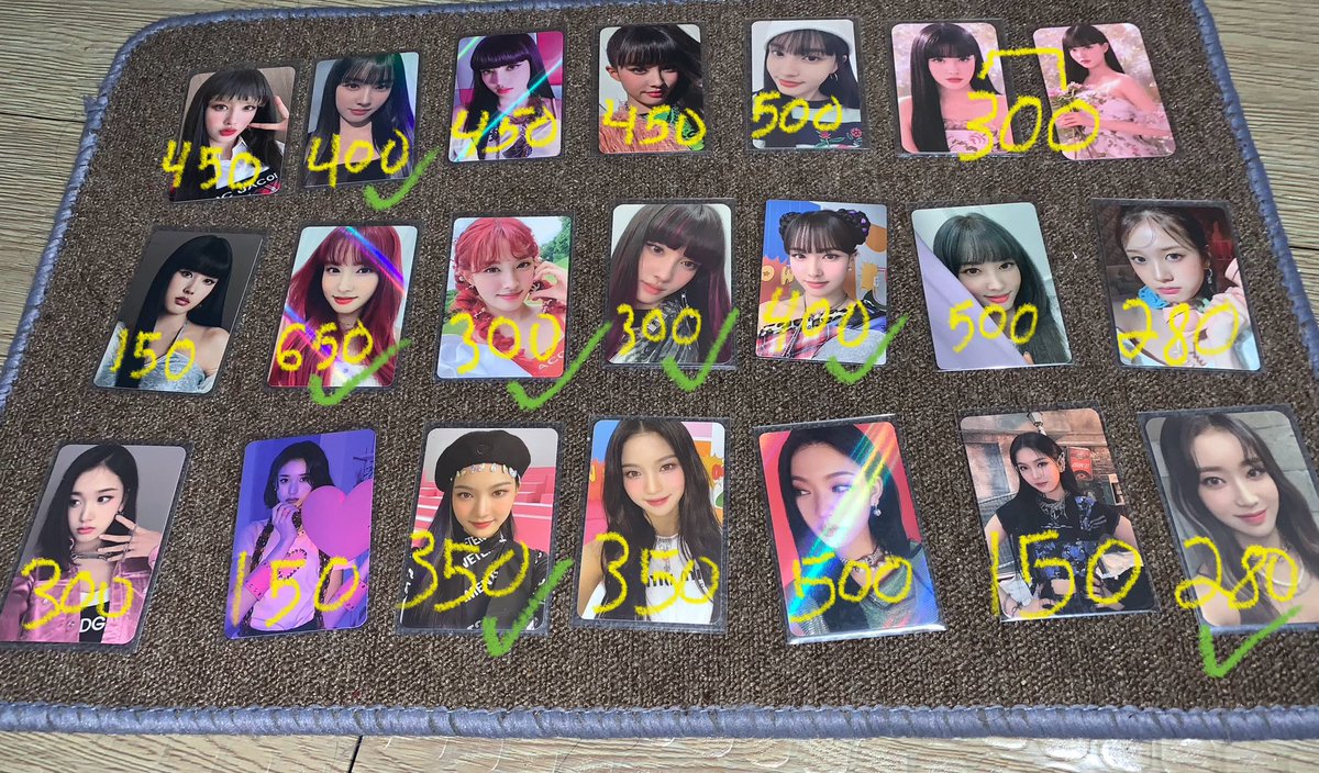 YoonSimppp's tweet photo. WTS LFB STAYC PH 

STAYC QS! Every pc is in mint condition.

If marked “✅” must get any 3 unmarked pc. Any other unmarked pc is up for “tingi” 

Free pf only
Dm or reply to claim
PAYO or 1 week reservation 
MOP: Gcash 
MOD: Flash Express

🏷️STAYC sumin sieun isa seeun yoon J IVE https://t.co/vcoUNNKQbk