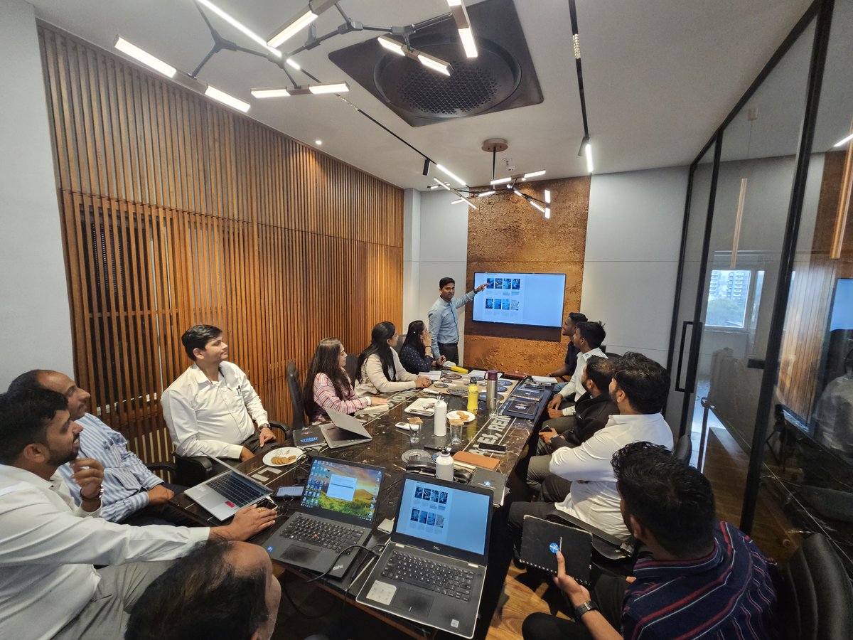 JKSales_'s tweet photo. Grateful for @Tyrolit insightful training at JK Sales! 🌟 Thanks to Mr. Abdul Khan, Area Sales Manager, and Mr. Nitin Deshmukh, Sr. Sales &amp; App Engineer, guided by Mr. Nagesh Wadle. Empowering our team in cutoff and grinding wheels.#ProfessionalDevelopment #JKSales #tyrolit https://t.co/Pf7WhEQMq3